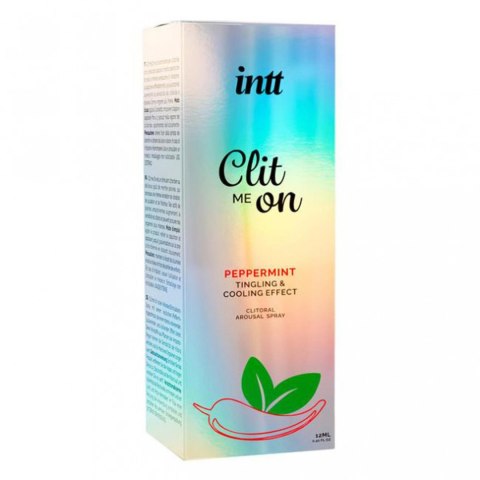Clit Me On: Miętowy spray pobudzający łechtaczkę - 12 ml