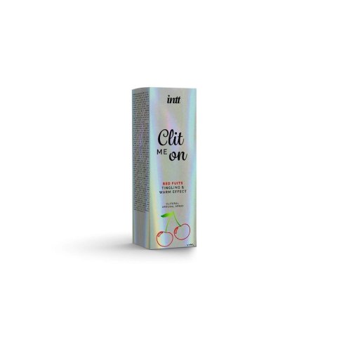 CLIT ME ON Czerwone Owoce – Stymulujący Spray do Łechtaczki, 12 ml