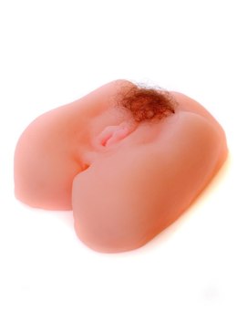 Luksusowy Masturbator Wibrujący 2w1: Wagina i Anus