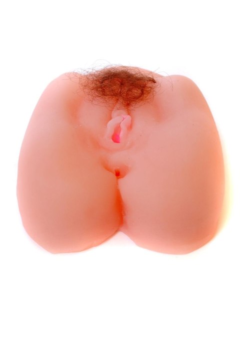 Luksusowy Masturbator Wibrujący 2w1: Wagina i Anus