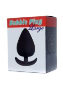 Elegancki korek analny Bubble – duży rozmiar