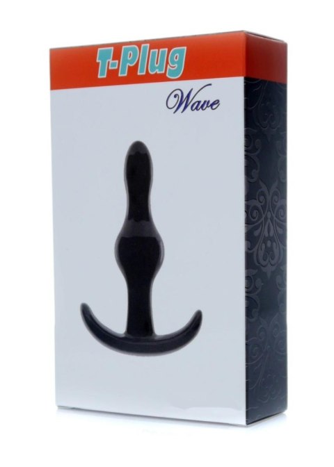 Delikatny Plug Annalny Wave T-Plug