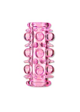 Stymulująca Nakładka Przelotowa Stretchy Sleeve Różowa