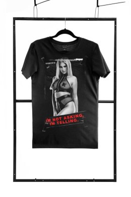 Męski T-shirt Adults Only – Czarny, Fason Regular, Rozmiar M