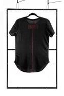 T-shirt męski 'Adults Only' - Czarny, Fason Fashion