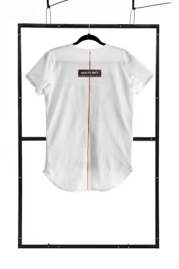 Męski T-shirt 'Adults Only' Fashion – Biały S