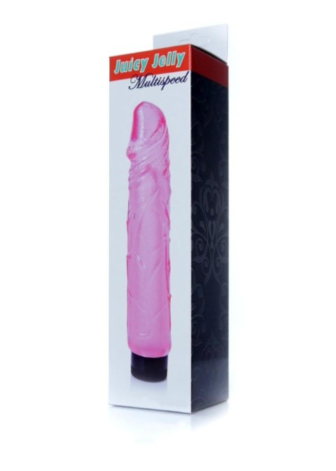 Wibrator Juicy Jelly – Wieloprzędkościowy Róż