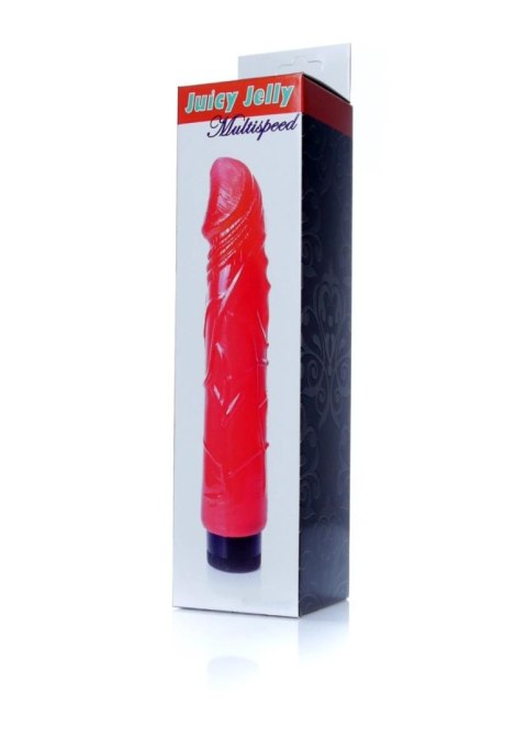 Wibrator Juicy Jelly Multispeed – Soczysta Czerwień
