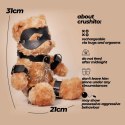 Pluszowy Miś Crushious Crushito Bondage, Czarny, 31 cm