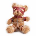 Crushious Crushito – Miś w Stylu Bondage, Czerwony, 31 cm