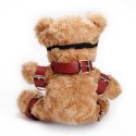 Crushious Crushito – Miś w Stylu Bondage, Czerwony, 31 cm