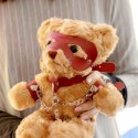 Crushious Crushito – Miś w Stylu Bondage, Czerwony, 31 cm