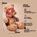 Crushious Crushito – Miś w Stylu Bondage, Czerwony, 31 cm