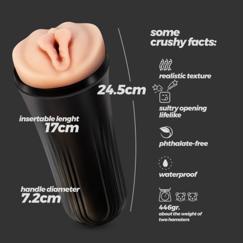 Crushious Prixus – Realistyczny Masturbator w Eleganckim Etui