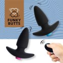 FeelzToys - FunkyButts Zestaw Wibrujących Plugów Analnych Sterowanych Pilotem dla Par