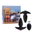 FeelzToys - FunkyButts Zestaw Wibrujących Plugów Analnych Sterowanych Pilotem dla Par