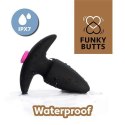 FeelzToys - FunkyButts Zestaw Wibrujących Plugów Analnych Sterowanych Pilotem dla Par
