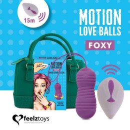 FeelzToys Foxy – Wibrujące Kulki Gejszy Sterowane Pilotem