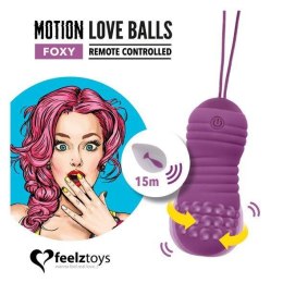 FeelzToys Foxy – Wibrujące Kulki Gejszy Sterowane Pilotem