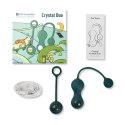 Magic Motion Crystal Duo – Inteligentny Zestaw Wibrujących Kulek Kegla z Regulowanym Obciążeniem