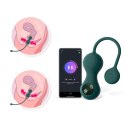 Magic Motion Crystal Duo – Inteligentny Zestaw Wibrujących Kulek Kegla z Regulowanym Obciążeniem