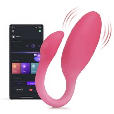 Inteligentny Wibrator Magic Motion Flamingo Max Różowy