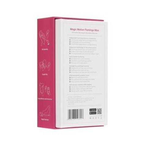 Inteligentny Wibrator Magic Motion Flamingo Max Różowy