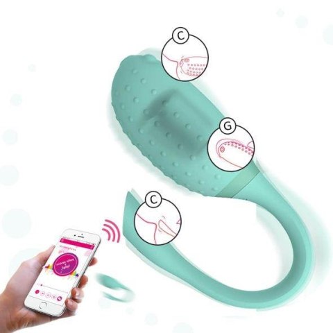 Magic Motion Fugu – Dyskretny Wibrator Sterowany Aplikacją, Zielony