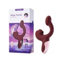 Magic Motion Magic Ponder – Czerwony Wibrator ze Stymulacją Języka i Punktu G