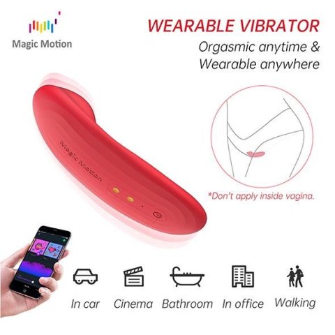 Magic Motion Nyx - Inteligentny Wibrator do Majtek