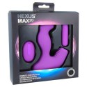 Nexus Max 20 – Bezprzewodowy Masażer Unisex z Pilotem, Fioletowy