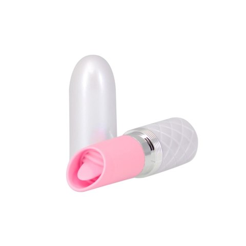 Pillow Talk - Lusty: Luksusowy Zmysłowy Masażer z Efektem Migotania, Różowy
