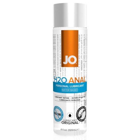 System JO H2O Anal – Jedwabisty Lubrykant Analny na Bazie Wody, 120 ml