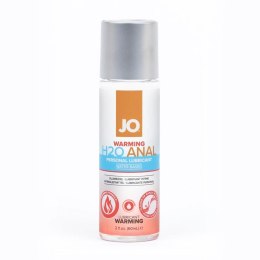 System JO – Rozgrzewający Lubrykant Analny na Bazie Wody H2O, 60 ml