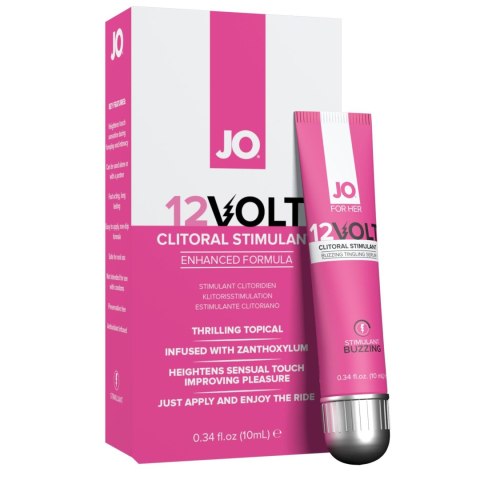 System JO Volt - Serum Stymulujące do Łechtaczki z Efektem Wibracji 10 ml