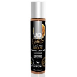 System JO Gelato Creme Brulee – Jadalny Lubrykant Smakowy na Bazie Wody, 30 ml
