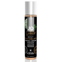 System JO Gelato – Lubrykant na Bazie Wody o Smaku Miętowej Czekolady, 30 ml