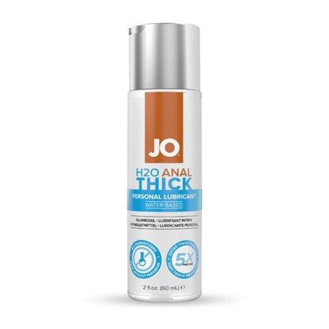System JO - Gęsty lubrykant analny H2O - 60 ml