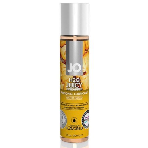 System JO H2O Aromatyzowany Lubrykant – Soczysty Ananas, 30 ml