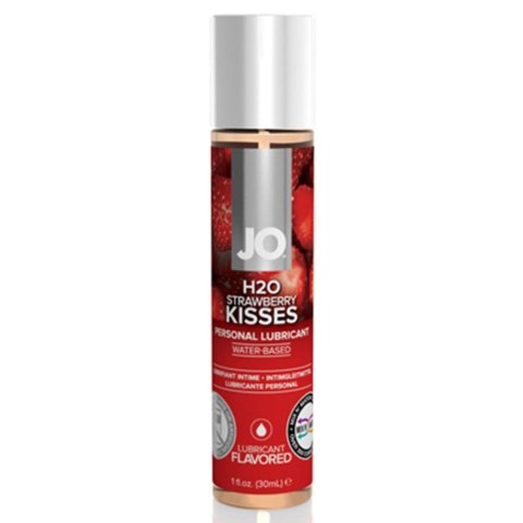 System JO H2O – Lubrykant na Bazie Wody o Smaku Truskawki, 30 ml