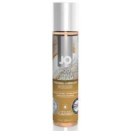 Zmysłowy Lubrykant JO H2O Smak Waniliowy, na Bazie Wody, 30 ml