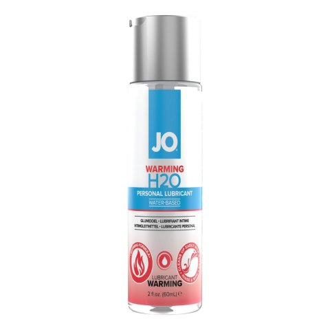System JO H2O Warming – Rozgrzewający Lubrykant na Bazie Wody, 60 ml