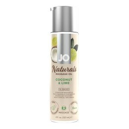 System JO Naturals – Olejek do Masażu Kokos & Limonka 120 ml