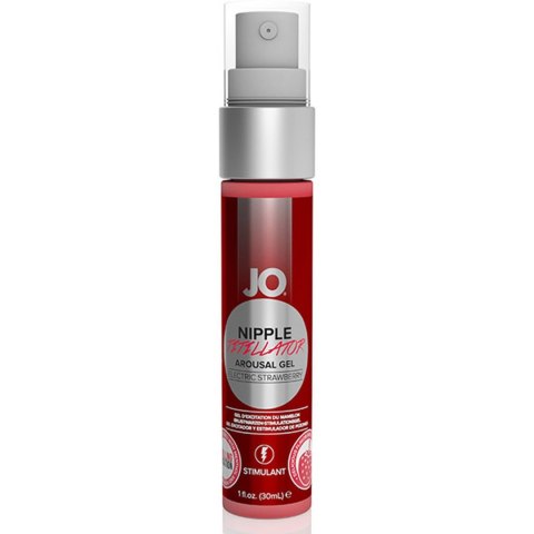 JO Nipple Titillator Truskawkowy 30 ml – Stymulujący Żel do Sutków