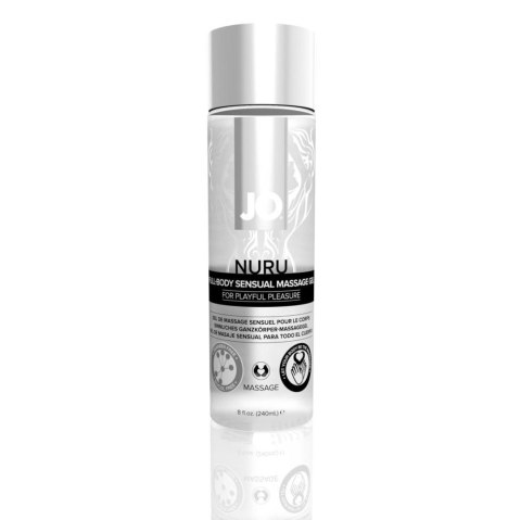 JO Nuru - Zmysłowy Żel do Masażu Całego Ciała 240 ml
