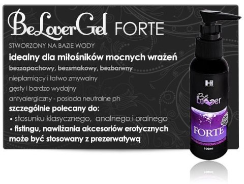 Be Lover Gel Forte Power 100 ml – Żel Intymny do Zadań Specjalnych