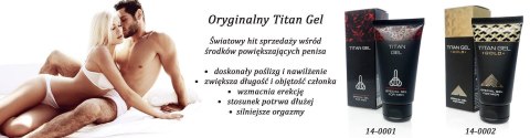 Oryginalny Titan Gel – Żel Potęgujący Męskość 50ml