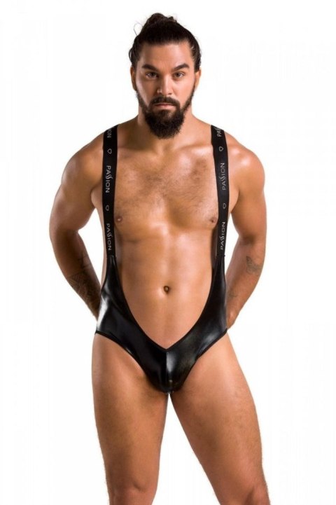 Body męskie Bruno czarne XXL/XXXL - Passion