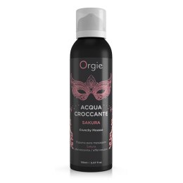 Acqua Croccante Chrupiąca Musująca Pianka do Masażu Sakura 150 ml