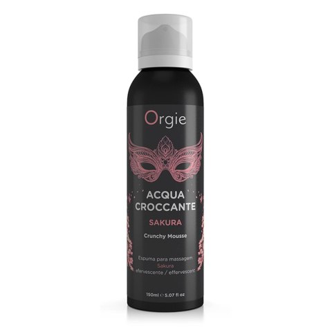 Acqua Croccante Chrupiąca Musująca Pianka do Masażu Sakura 150 ml